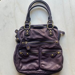 Linea Pelle Dylan Bag Purple